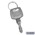 Salsbury Salsbury 30096 Master Control Key for Resettable Combination Lock of Open Access Designer Locker & Designer Gear Locker Door 30096